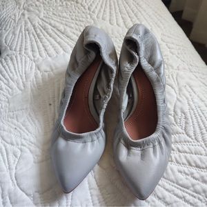 Zara leather gray shoes